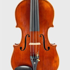 Marino Stradivari Model viola, front view – handcrafted by Atelier Negri